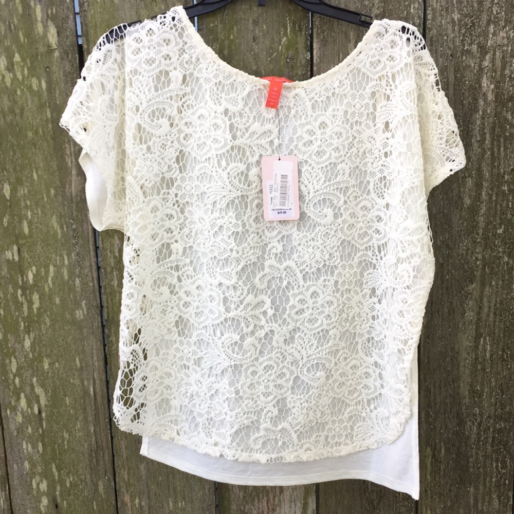 Chelsea & Violet Garden Gypsy Top Medium Natural